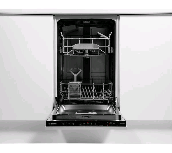 slimline integrated dishwasher bosch